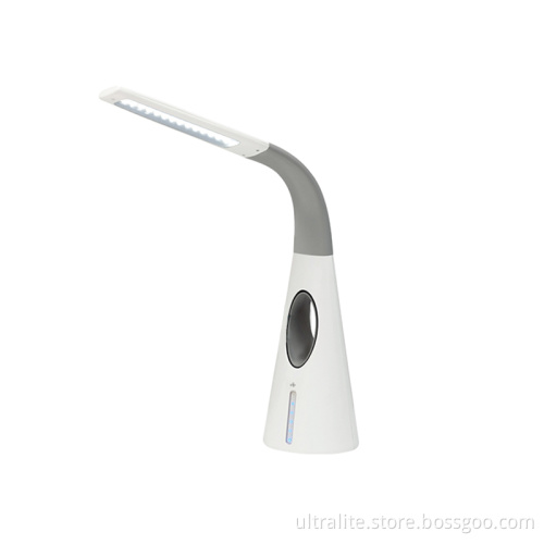 New Design LED Desk Lamp With Bladeless Fan Touch Control Table Lamp With USB Charger